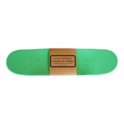 Skateboard-Möbel Skateboard Regal grün