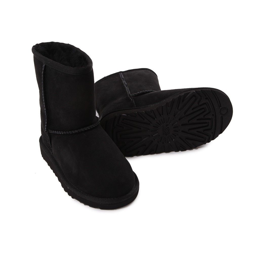 Classic short ugg bottes noir Classic short ugg bottes noir