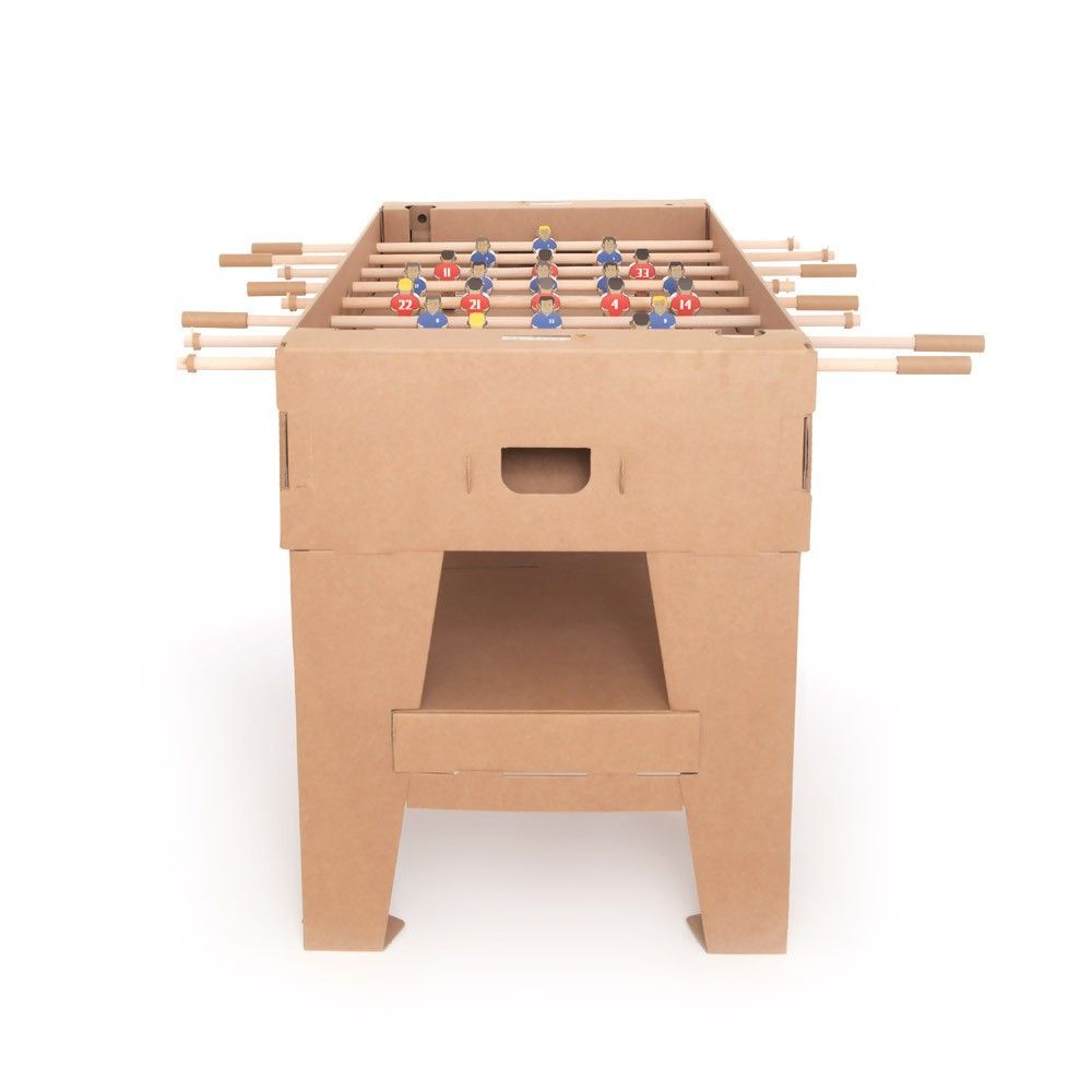 Cardboard Table Football Natural Smallable Toys Toys and Hobbies
