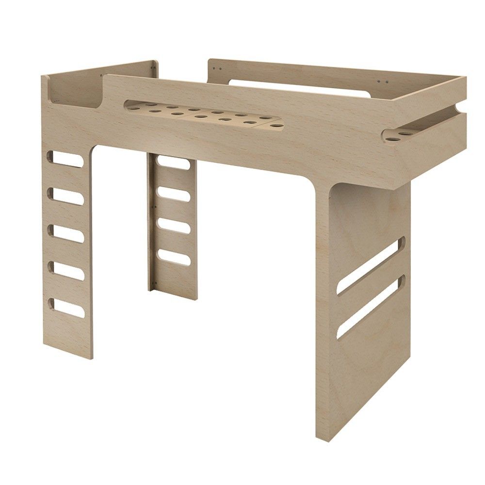 Lit mezzanine double échelle funk bed naturel rafa kids design