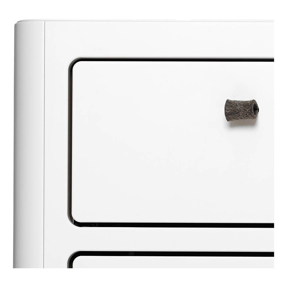 4Drawer Chest of Drawers White Leander Design Baby , Children