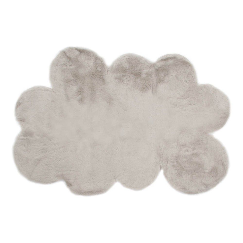 Tapis nuage gris clair gris clair pilepoil design bébé ,
