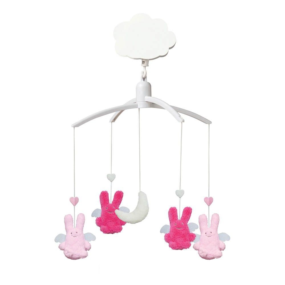 Musikalisches engel hase mobile rosa trousselier spiele und