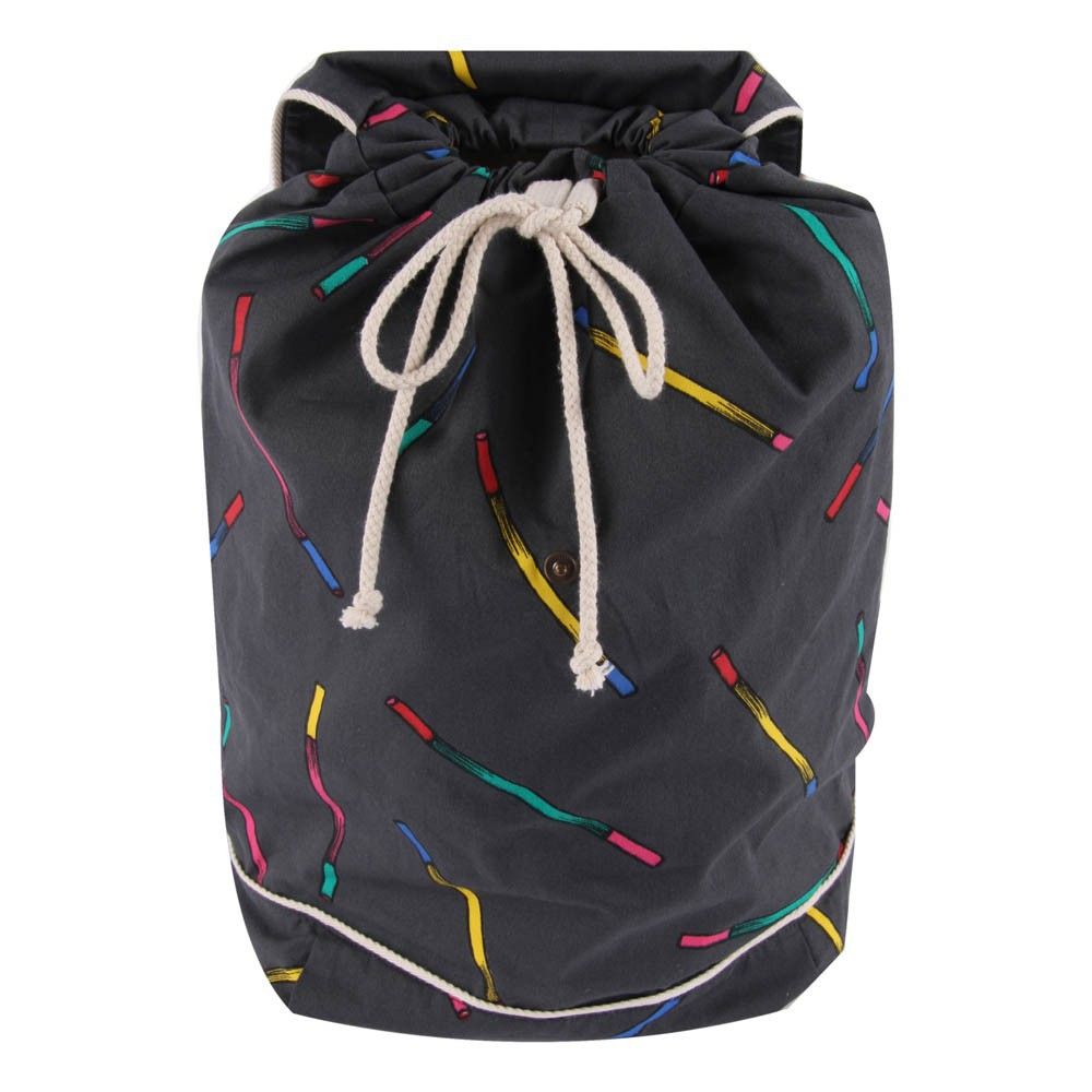 Multicolour Stick Backpack Charcoal grey Bobo Choses Fashion Teen