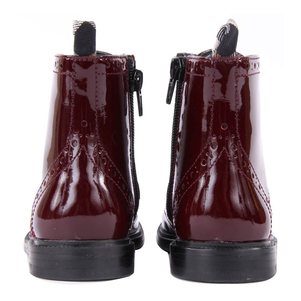 burberry boots kids red