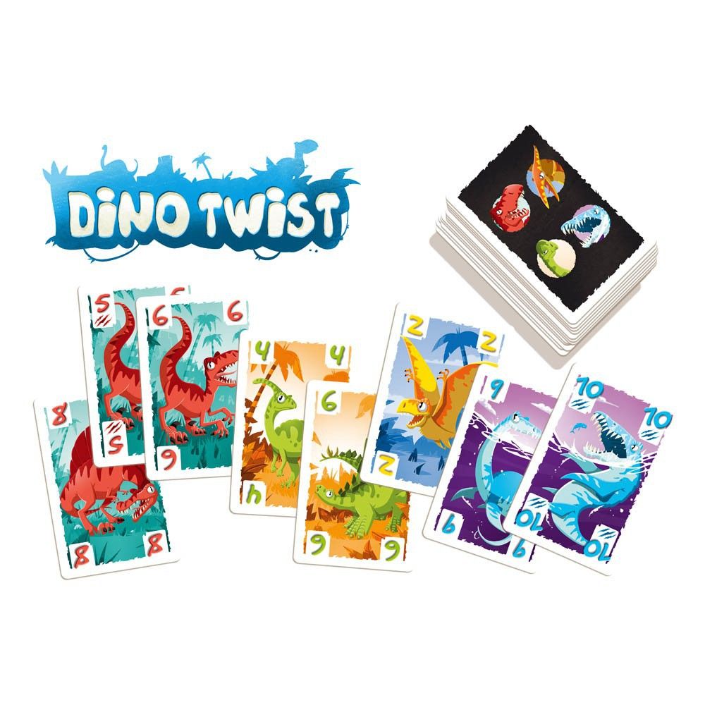 Dino Twist Board Game Multicoloured Blackrock Games Toys and