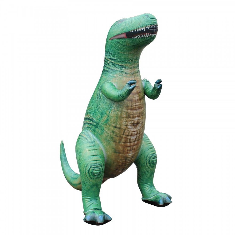 Inflatable TRex Dinosaur Green Smallable Toys Toys and Hobbies