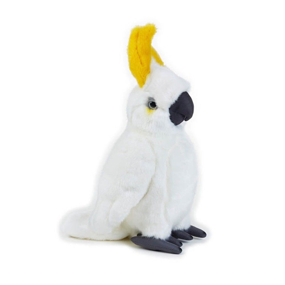 Cockatoo Cuddly Toy 35cm White National Geographic Toys and