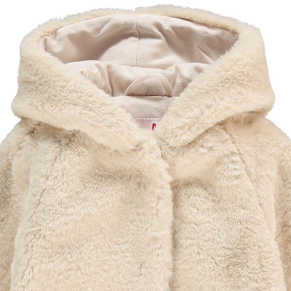 Faux Fur Coat Baby Girls Autumn Winter Warm Short Full Solid Baby Fur Vest New Girl Rabbit Clothes Imitation Fox Coat Kids Warm Waistcoat Children Winter Jacke Faux