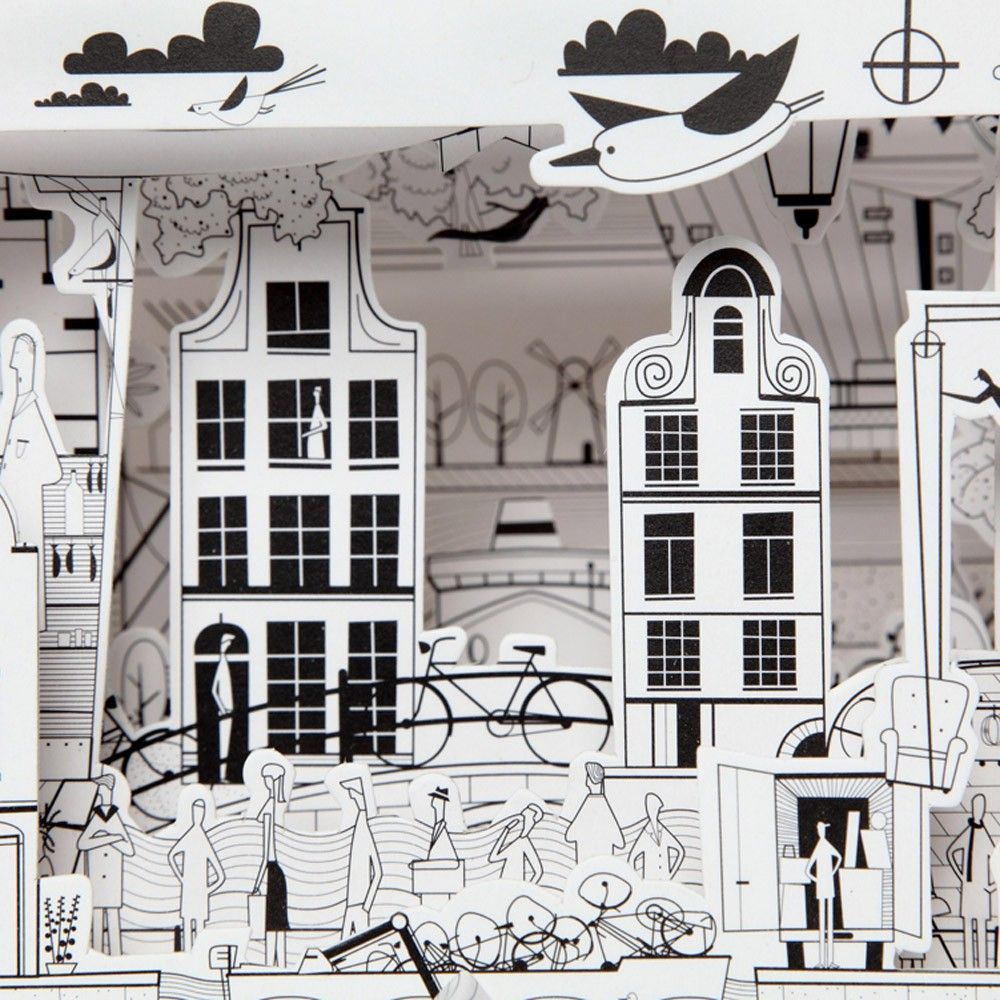 Coloriage 3D Amsterdam product