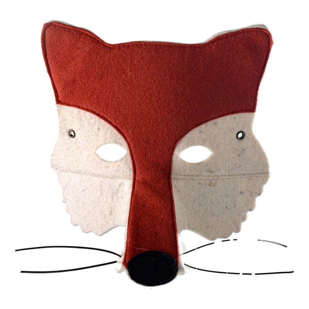Felt Fox Mask Frida's Tierchen Toys and Hobbies Teen , Children