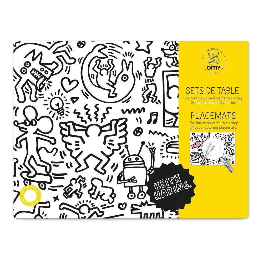 Set de table   colorier Keith Haring product