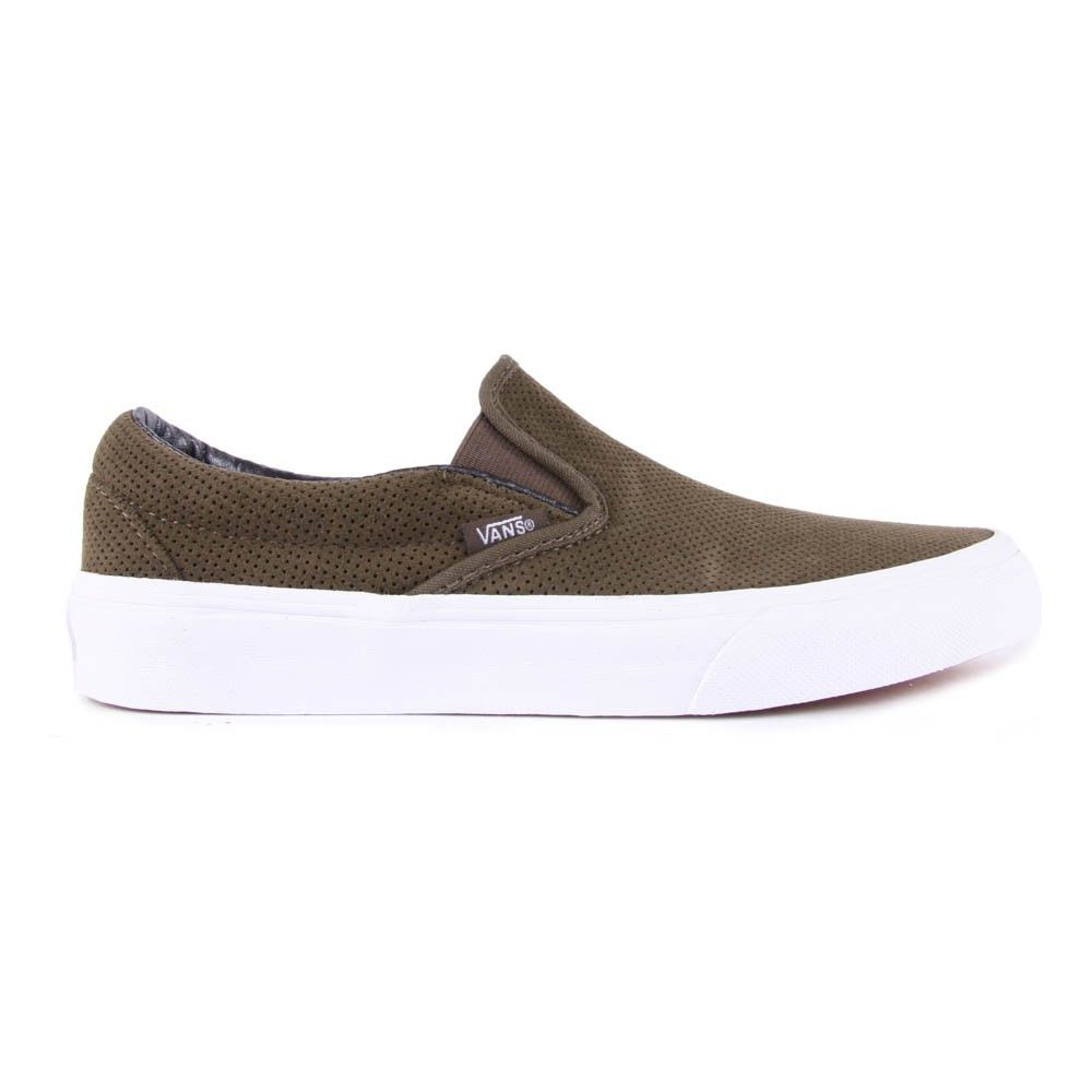 vans slip on beige