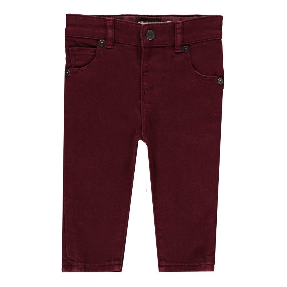 burberry pants bordeaux