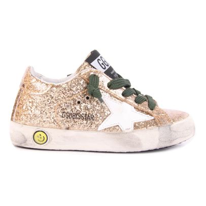 golden goose verdi glitter