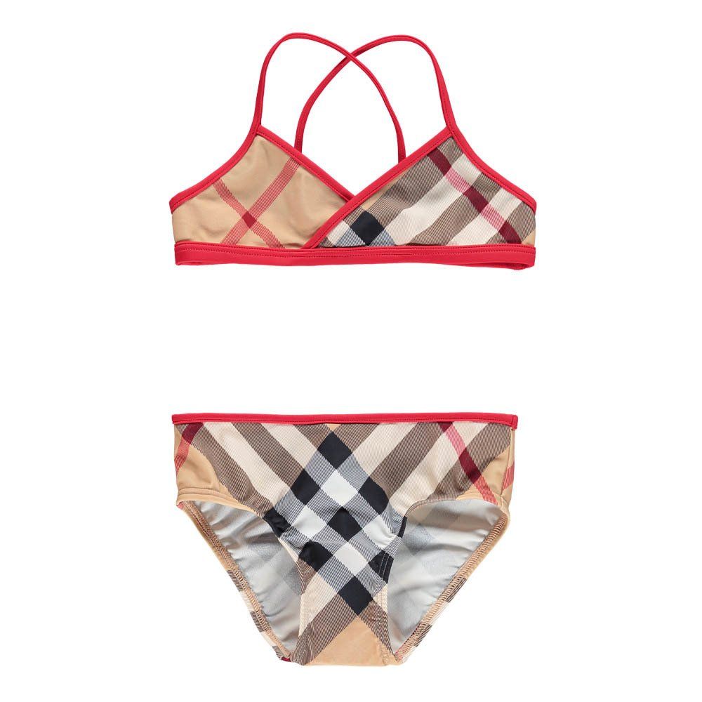 burberry pattern bikini