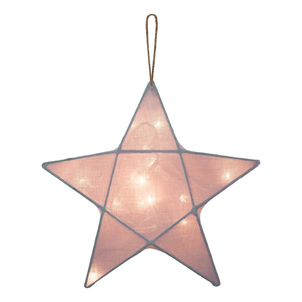 Star Lamp Dusty Pink S007 Numero 74 Design Baby Children Star Lamp