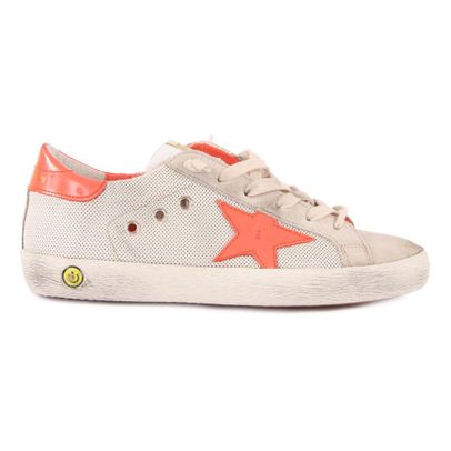 scarpe golden goose bambino arancione