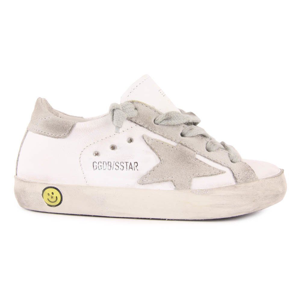 golden goose superstar bambino grigio