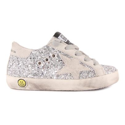 golden goose superstar bambino grigio