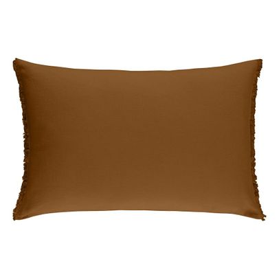 Communauté de biens Washed Linen Rectangle Cushion-listing