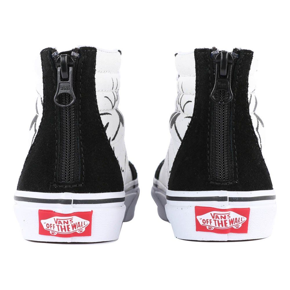 vans snoopy dorados