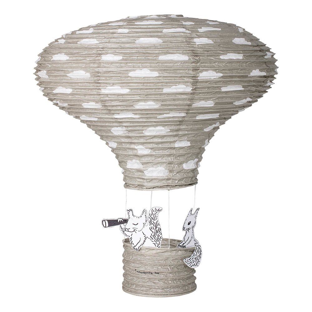 Paper Hot Air Balloon Lamp Grey Bloomingville Kids Design Baby Paper Hot Air Balloon Lamp
