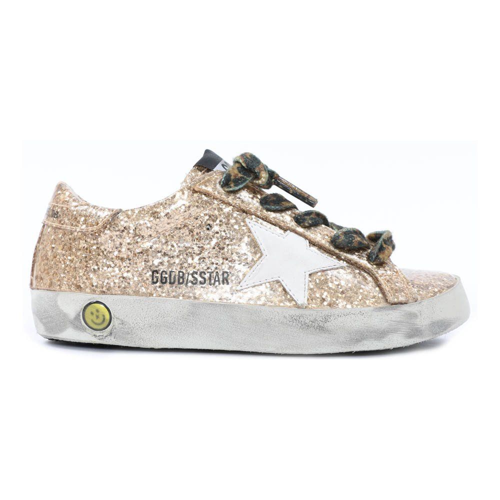 golden goose verdi glitter