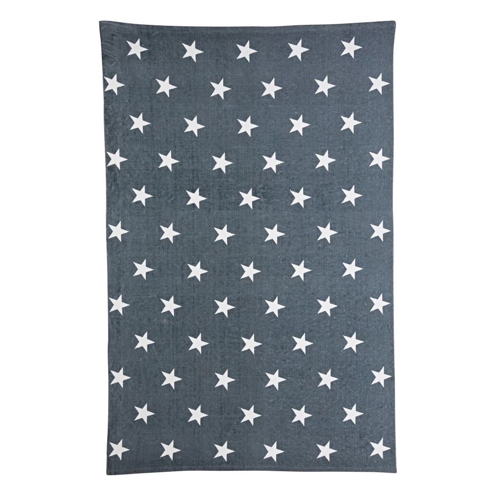 Star Rug 120x180cm Slate Grey Bonton Design Children Star Rug 120x180cm