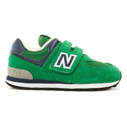 new balance 574 velcro trainer green new balance 574 velcro trainer green