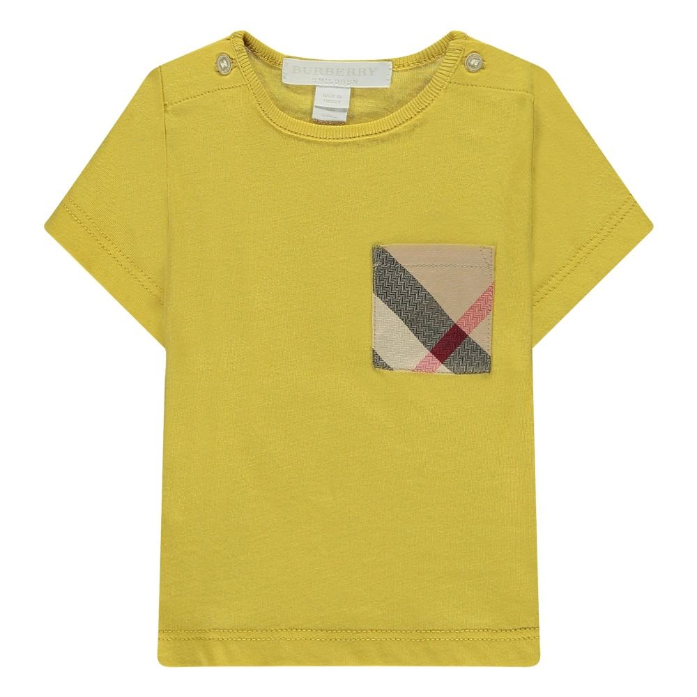 burberry shirt yellow