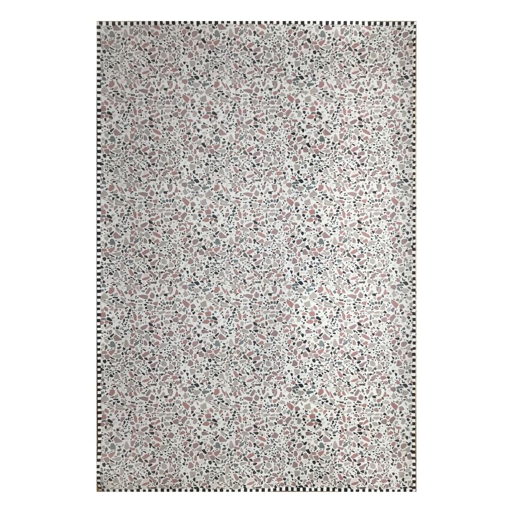 Terrazzo Vinyl Rug Pink Edito Design Terrazzo Vinyl Rug